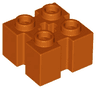 Brick, Modified 2 x 2 with Channels and Axle Hole