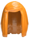 Minifigure, Hair Female Long Straight with Left Side Part