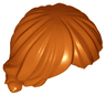 Minifigure, Hair Tousled and Layered