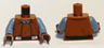 Torso SW Captain Panaka Pattern / Sand Blue Arms / Reddish Brown Hands
