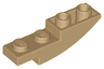 Slope, Curved 4 x 1 Inverted