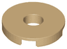 Tile, Round 2 x 2 with Hole