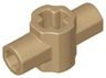 Technic, Axle Connector Hub with 2 Bar Holders Perpendicular