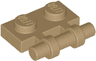 Plate, Modified 1 x 2 with Bar Handle on Side - Free Ends