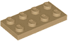 Plate 2 x 4