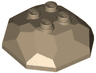 Rock 4 x 4 Octagonal Boulder, Top