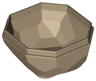 Rock 4 x 4 Octagonal Boulder, Bottom