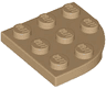 Plate, Round Corner 3 x 3