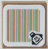 Tile 2 x 2 with Super Mario Scanner Code Pokey Pattern (Sticker) - Set 71363