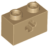 Technic, Brick 1 x 2 with Axle Hole