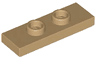 Plate, Modified 1 x 3 with 2 Studs (Double Jumper)