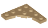 Plate, Modified 4 x 4 with 3 x 3 Curved Cutout