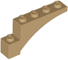 Arch 1 x 5 x 2 Raised