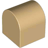 Duplo, Brick 2 x 2 x 2 Slope Curved Double