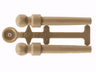 Minifigure, Utensil Wand, 2 on Sprue