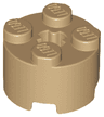 Brick, Round 2 x 2 with Axle Hole