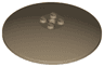 Dish 8 x 8 Inverted (Radar) - Solid Studs