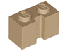 Brick, Modified 1 x 2 with Channel
