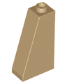 Slope 75 2 x 1 x 3 - Hollow Stud