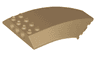 Windscreen 10 x 6 x 2 Curved