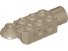 Technic, Brick Modified 2 x 3 with Pin Holes, Rotation Joint Ball Half Horizontal, and Rotation Joint Socket