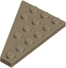 Wedge, Plate 6 x 4 Right