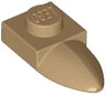 Plate, Modified 1 x 1 with Tooth Horizontal