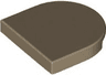 Tile, Round 2 x 2 Half Circle Extended