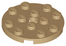 Plate, Round 4 x 4 with Hole