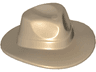 Minifigure, Headgear Hat, Wide Brim Outback Style (Fedora)