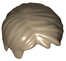 Minifigure, Hair Short Tousled with Side Part