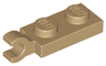 Plate, Modified 1 x 2 with Clip on End (Horizontal Grip)