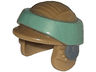 Minifigure, Headgear Helmet SW Rebel Commando with Sand Green Band Pattern
