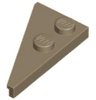 Wedge, Plate 4 x 2 Right, Pointed