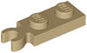 Plate, Modified 1 x 2 with Clip on End (Vertical Grip)
