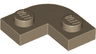 Plate, Round Corner 2 x 2 with 1 x 1 Cutout