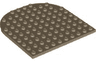 Plate, Round 10 x 10 Rounded End