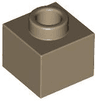 Brick, Modified 1 x 1 x 2/3 with Open Stud