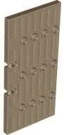Door 1 x 5 x 8 1/2 Stockade
