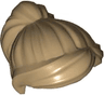 Minifigure, Hair Female Ponytail and Swept Sideways Fringe