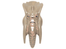 Minifigure, Head, Modified SW Geonosian Poggle the Lesser with Black Eyes, Nose and Mouth Pattern