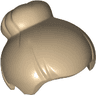 Minifigure, Hair Top Knot Bun
