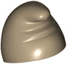 Minifigure, Headgear Slouch Hat, Dwarf / Gnome with Tip Facing Forwards, Creases at Front