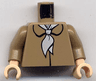 Torso Spider-Man Female Aunt May Blouse Pattern / Dark Tan Arms / Light Nougat Hands