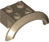 Vehicle, Mudguard 4 x 2 1/2 x 1 with Arch Round