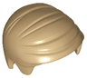 Minifigure, Hair Short Combed Sideways Part Left