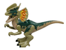 Dinosaur Dilophosaurus First Version with Olive Green Head, Arms, and Legs