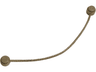String with End Studs (10L Overall) with (Same Color) Studs Pattern