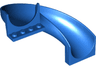 Slide Playground 7 x 12 x 8 1/3 Curved 180 degrees