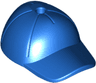 Minifigure, Headgear Cap - Short Curved Bill with Seams and Hole on Top